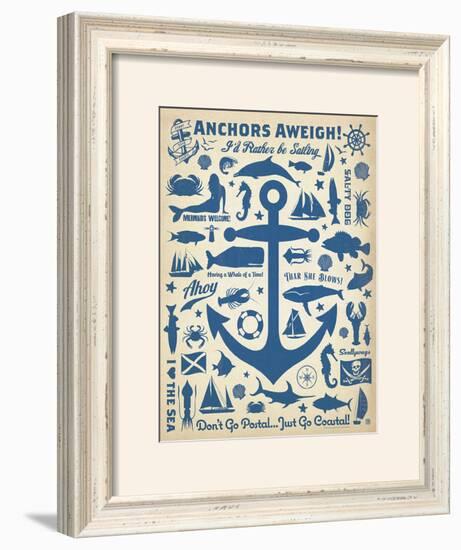 Anchors Away!-Anderson Design Group-Framed Art Print