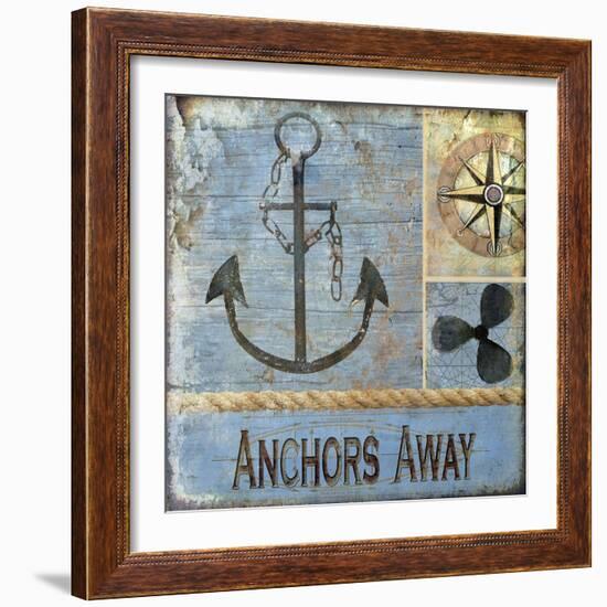 Anchors Away-Karen Williams-Framed Giclee Print