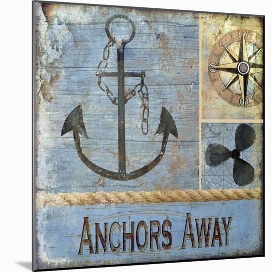 Anchors Away-Karen Williams-Mounted Giclee Print