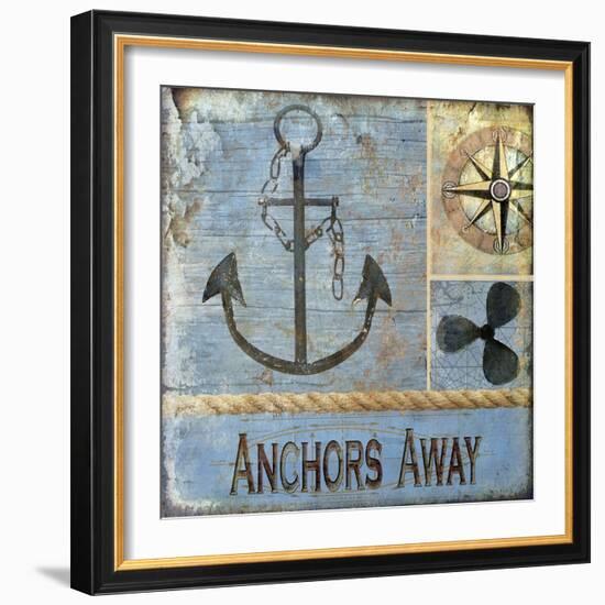 Anchors Away-Karen Williams-Framed Giclee Print