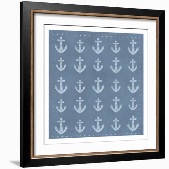 Anchors Aweigh-Melody Hogan-Framed Art Print