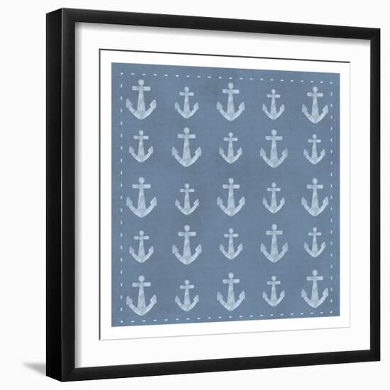 Anchors Aweigh-Melody Hogan-Framed Art Print