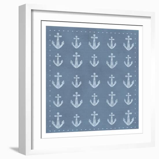 Anchors Aweigh-Melody Hogan-Framed Art Print