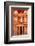 Ancient Al Khazneh Petra Jordan-null-Framed Premium Giclee Print