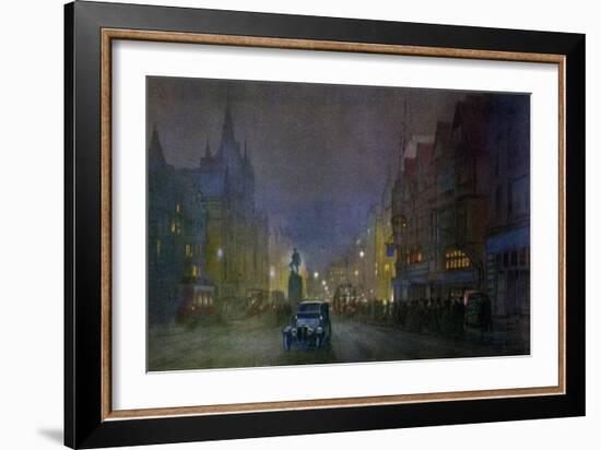 Ancient and Modern in Holborn, C1900-1940-Donald Maxwell-Framed Giclee Print