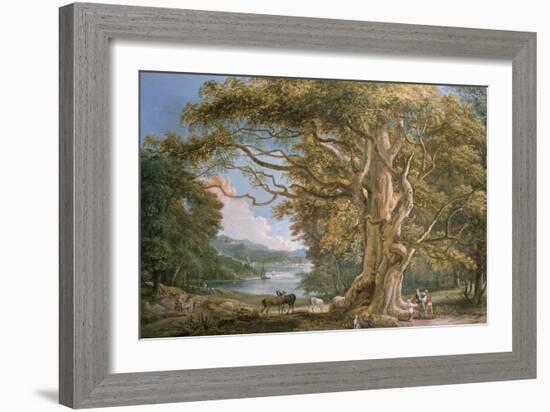 Ancient Beech Tree-Paul Sandby-Framed Giclee Print