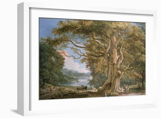 Ancient Beech Tree-Paul Sandby-Framed Giclee Print
