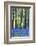 Ancient Bluebell Woodland in Spring-Alex Robinson-Framed Photographic Print