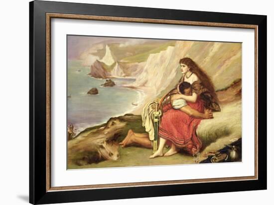 Ancient Briton-John Everett Millais-Framed Giclee Print