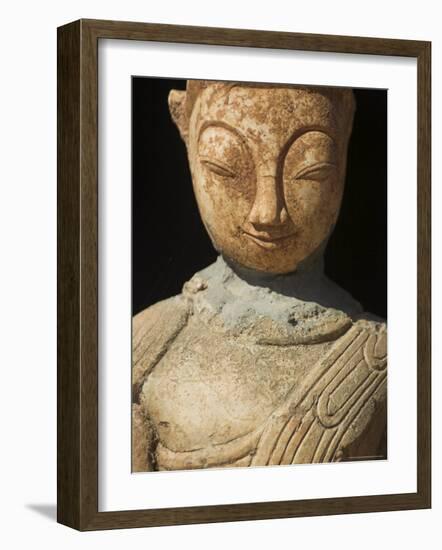 Ancient Buddha Image, Kakku Buddhist Ruins, Shan State, Myanmar (Burma)-Jane Sweeney-Framed Photographic Print