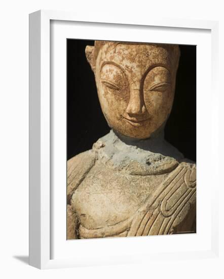 Ancient Buddha Image, Kakku Buddhist Ruins, Shan State, Myanmar (Burma)-Jane Sweeney-Framed Photographic Print