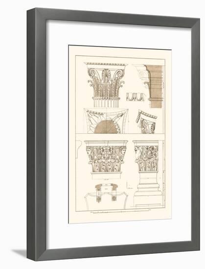 Ancient Capitals-J. Buhlmann-Framed Art Print