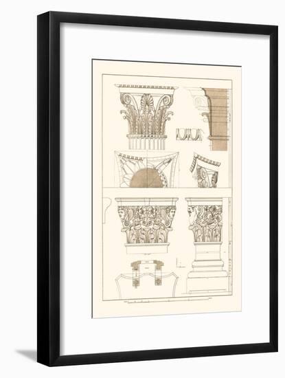 Ancient Capitals-J. Buhlmann-Framed Art Print