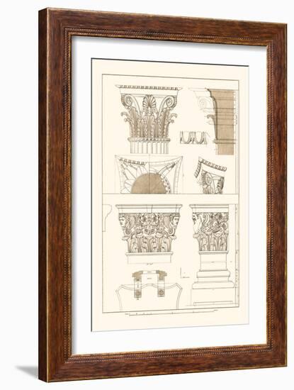 Ancient Capitals-J. Buhlmann-Framed Art Print