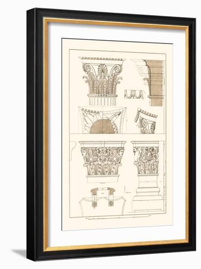 Ancient Capitals-J. Buhlmann-Framed Art Print