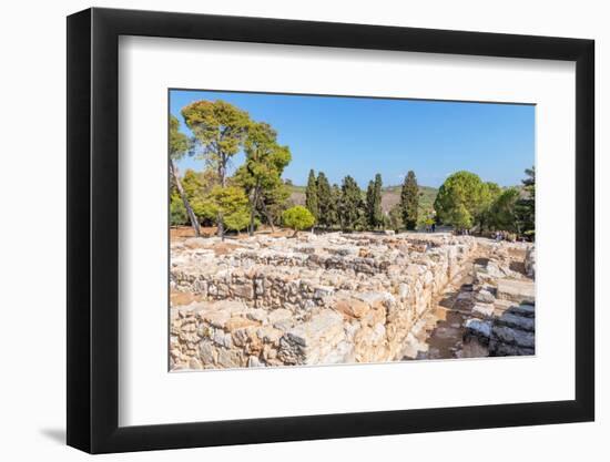 Ancient city of Knossos, Iraklion, Crete, Greek Islands, Greece, Europe-Markus Lange-Framed Photographic Print