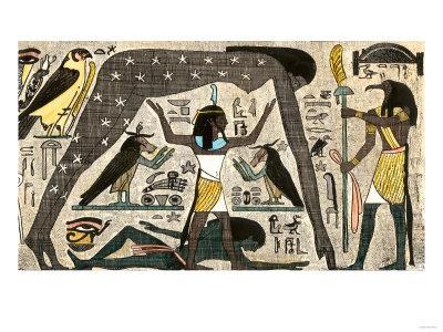ANCIENT EGYPTIAN CANVAS WALL ART PICTURES PRINTS 12/"x12/" FREE UK P/&P