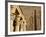 Ancient Egyptian hieroglyphics at ruins in Aswan-Franz-Marc Frei-Framed Photographic Print