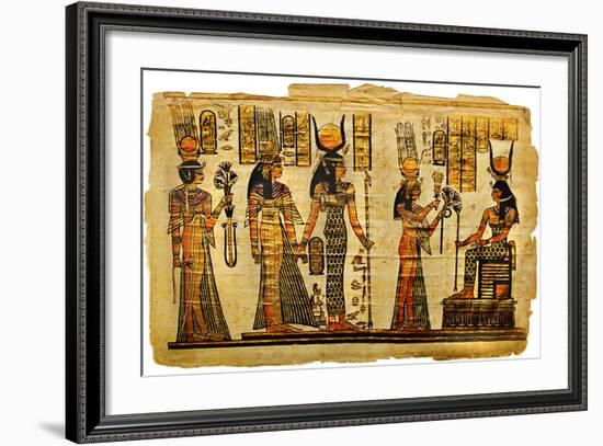 Ancient Egyptian Parchment-Maugli-l-Framed Premium Giclee Print