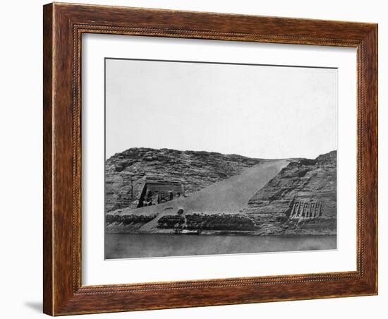 Ancient Egyptian Temples, Egypt, 1852-Maxime Du Camp-Framed Giclee Print