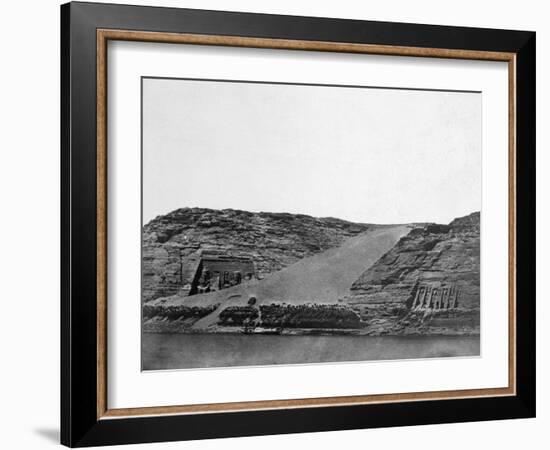 Ancient Egyptian Temples, Egypt, 1852-Maxime Du Camp-Framed Giclee Print