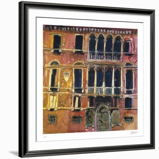 Ancient Facade, Venice-Susan Brown-Framed Collectable Print