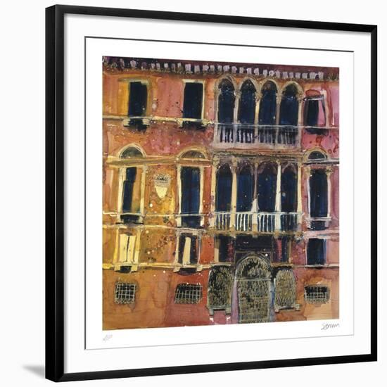 Ancient Facade, Venice-Susan Brown-Framed Collectable Print