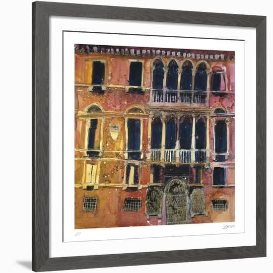 Ancient Facade, Venice-Susan Brown-Framed Collectable Print