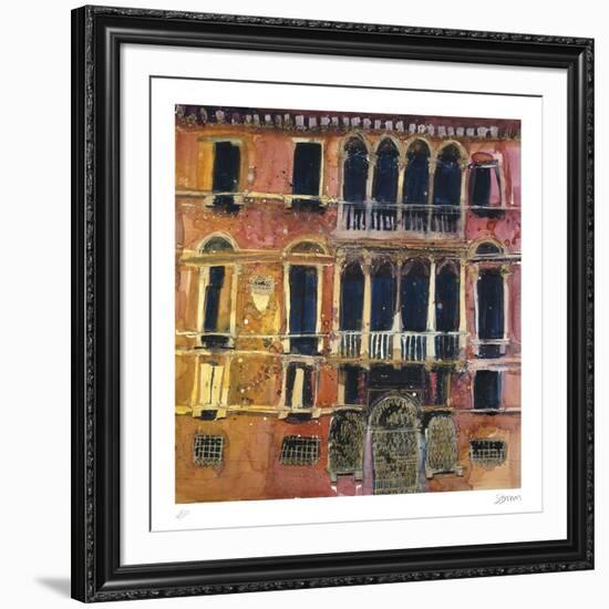 Ancient Facade, Venice-Susan Brown-Framed Collectable Print