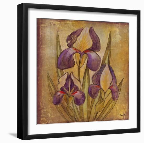 Ancient Floral I-Dysart-Framed Giclee Print