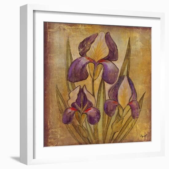 Ancient Floral I-Dysart-Framed Giclee Print