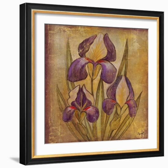 Ancient Floral I-Dysart-Framed Giclee Print