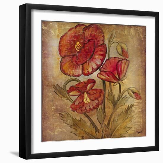 Ancient Floral II-Dysart-Framed Giclee Print