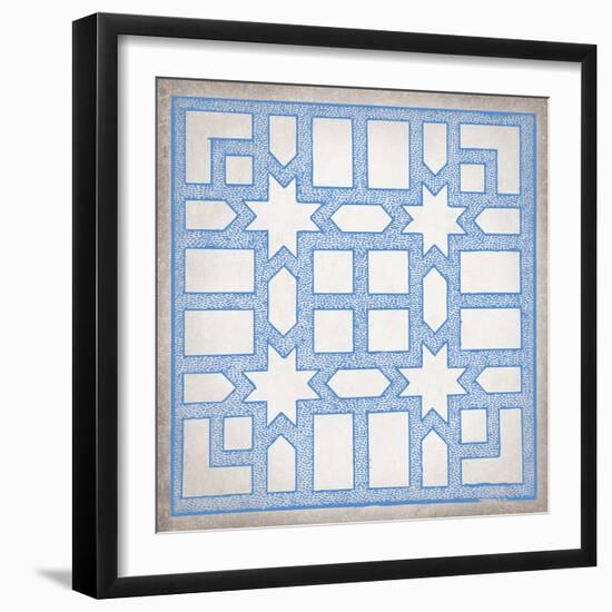 Ancient Geometry I-Maria Mendez-Framed Giclee Print