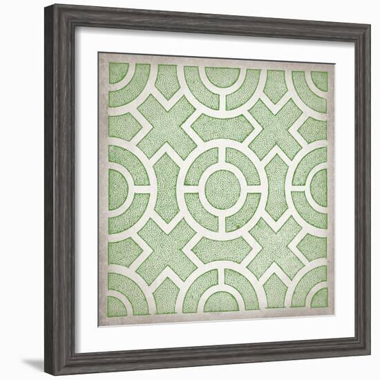 Ancient Geometry IV-Maria Mendez-Framed Giclee Print