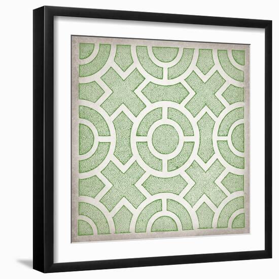 Ancient Geometry IV-Maria Mendez-Framed Giclee Print