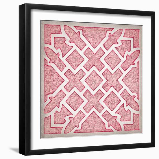 Ancient Geometry V-Maria Mendez-Framed Giclee Print