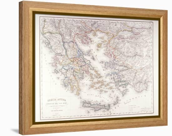 Ancient Greece-Fototeca Gilardi-Framed Premier Image Canvas