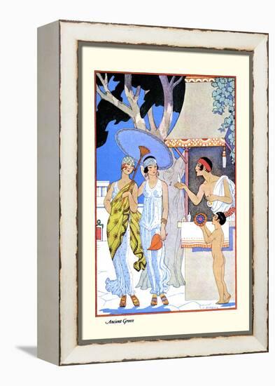 Ancient Greece-Georges Barbier-Framed Stretched Canvas
