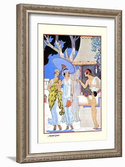Ancient Greece-Georges Barbier-Framed Art Print