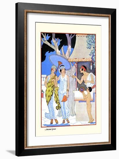 Ancient Greece-Georges Barbier-Framed Art Print