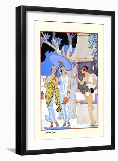 Ancient Greece-Georges Barbier-Framed Art Print