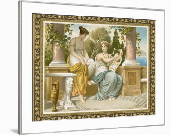 Ancient Greek or Roman Costume-null-Framed Premium Giclee Print