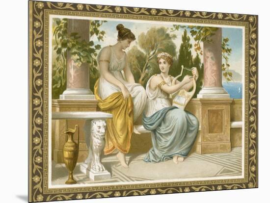 Ancient Greek or Roman Costume-null-Mounted Premium Giclee Print