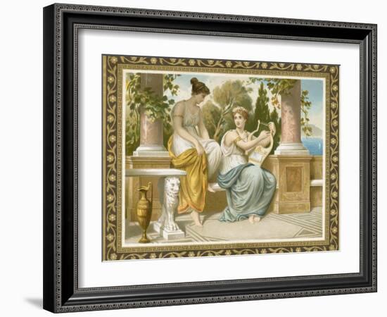 Ancient Greek or Roman Costume-null-Framed Giclee Print