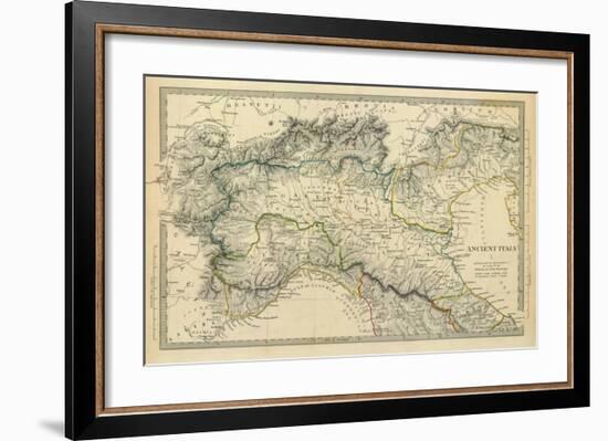 Ancient Italy I, c.1832-null-Framed Art Print