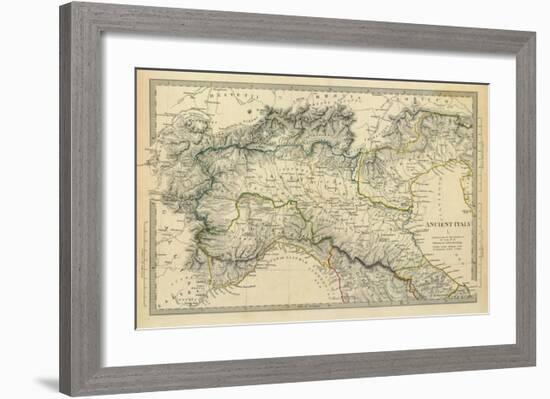 Ancient Italy I, c.1832-null-Framed Art Print