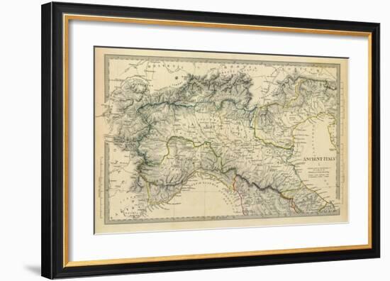 Ancient Italy I, c.1832-null-Framed Art Print