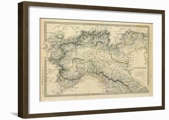 Ancient Italy I, c.1832-null-Framed Art Print