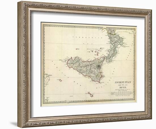 Ancient Italy III, c.1830-null-Framed Art Print